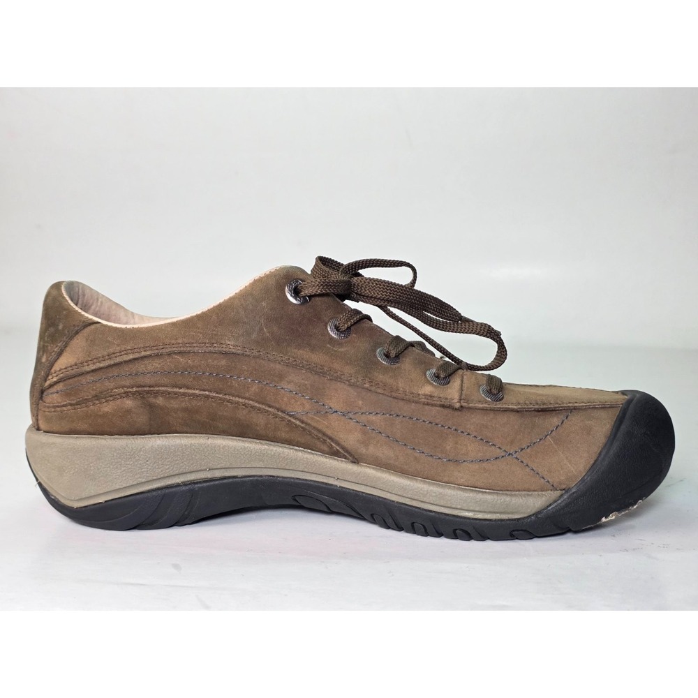 Keen Toyah Women's Hiking Sneakers Size 9 EU 39.5 Brown Leather Walking Shoes - Picture 4 of 10
